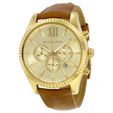 mk watch gold